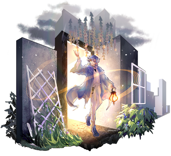 character splash art